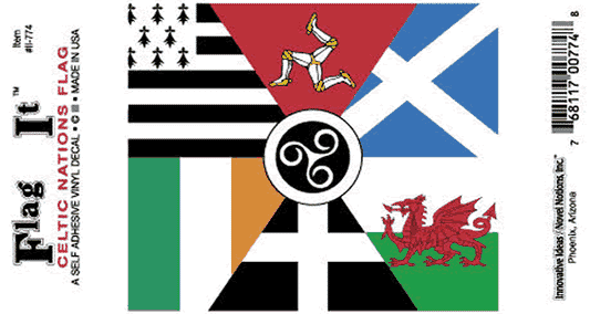 Celtic Nations Decal Sticker