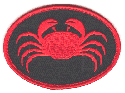 Crab Patch Iron On Patches - From Flag It Products