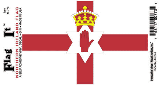 Northern Ireland Flag Decal Sticker