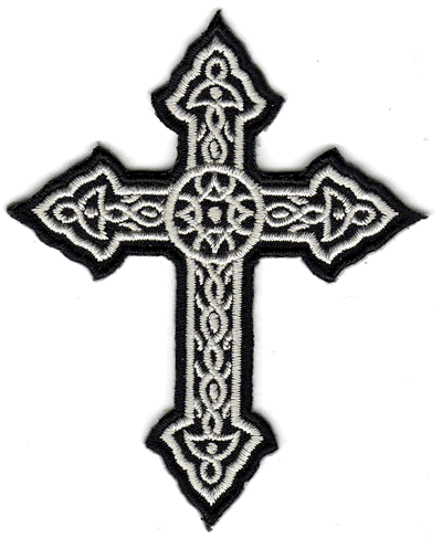 Ornate Cross Patch