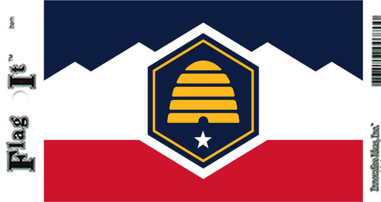 Utah Flag Decal Sticker